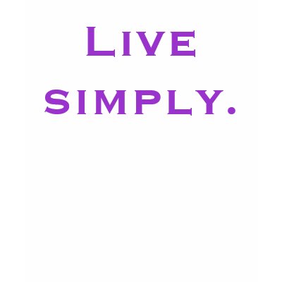 Live simply. tanktop by jabrigo