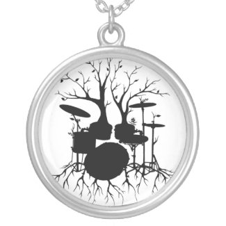 Live the Beat to the Tempo of Creation ~ drum set necklace