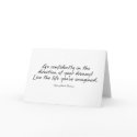 Live the life you've imagined cards by PenningtonArts Live the life you've imagined cards