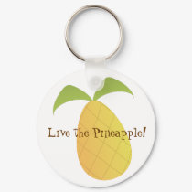 Live the Pineapple keychains