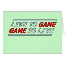 Live to Game cards by thefrozenduck Live to Game cards