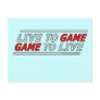 Live to Game Post Cards