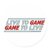 Live to Game stickers
