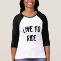 Live to Ride BMX t-shirts