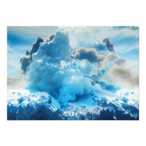 Live Volcano Invitations