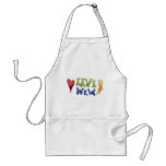 Live Well- Yellow Awareness Ribbon Apron