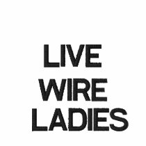 LIVE WIRE, LADIES embroidered shirts by RELLEE LIVE WIRE, LADIES embroidered shirts