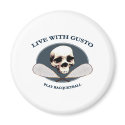 Live With Gusto Racquetball Refrigerator Magnets