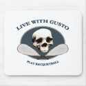 Live With Gusto Racquetball Mouse Mats