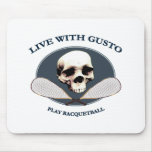 Live With Gusto Racquetball Mouse Mats
