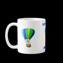 Live Your Dreams Hot Air Balloon Mug mugs