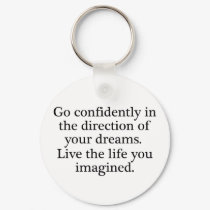 Live Your Dreams keychains
