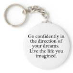 Live Your Dreams Keychain
