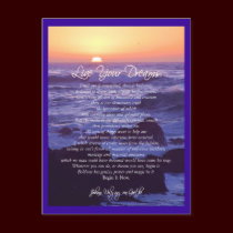 Live Your Dreams Postcard postcards