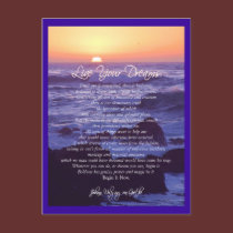 Live Your Dreams Postcard