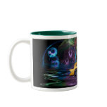 Live Your Dreams Yoga Fractal Art Affirmation Mug