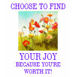 LIVE YOUR JOY t-shirts