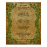"Live Your Life"  by Chief Tecumseh posters
