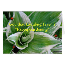 LiveForever & Ladybugs-customize inside and out Greeting Card