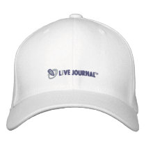 LiveJournal Logo Horizontal embroidered hats