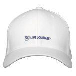 LiveJournal Logo Horizontal Embroidered Baseball Cap