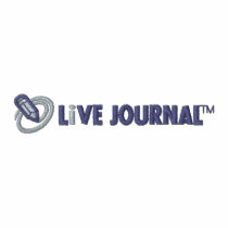 LiveJournal Logo Horizontal embroidered shirts