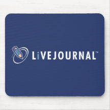 LiveJournal Logo Horizontal Mouse Mat