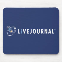 LiveJournal Logo Horizontal mousepads by livejournal LiveJournal Logo Horizontal mousepads