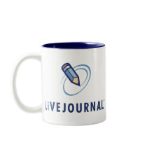 LiveJournal Logo Vertical mugs by livejournal LiveJournal Logo Vertical mugs