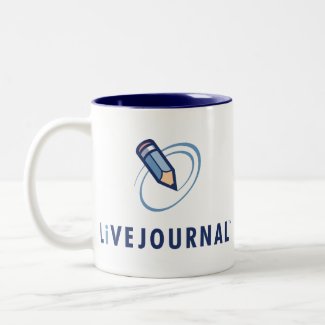 LiveJournal Logo Vertical Coffee Mugs