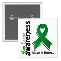 Liver Cancer Awareness 5 Button