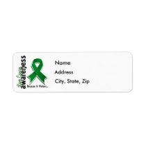 Liver Cancer Awareness 5 Custom Return Address Label