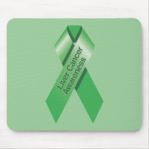 Liver Cancer Awareness Mousepad
