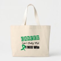 Liver Cancer Cant Bully Me I Will Win Tote Bag