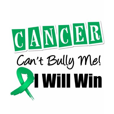 Liver Cancer Cant Bully Me I Will Win t-shirt