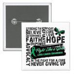 Liver Cancer Collage - Fight Like a Girl buttons