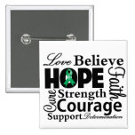 Liver Cancer Collage of Hope Button