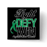 Liver Cancer Fight Defy Win buttons