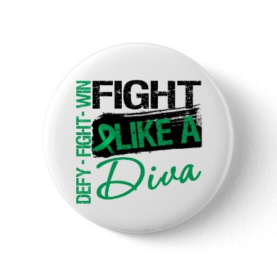 Liver Cancer - Fight Like a Diva pins