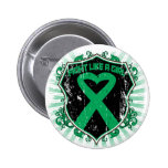 Liver Cancer Fight Like A Girl Armor buttons