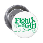 Liver Cancer Fight Like A Girl Elegant buttons