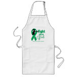 Liver Cancer Fight Like A Girl  Knock Out Apron