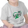 Liver Cancer Hope Butterfly Heart Décor T-shirt