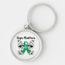 Liver Cancer Hope Matters Keychains