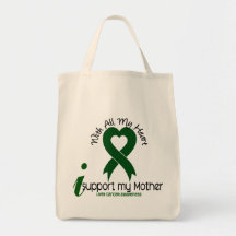 LIVER CANCER I Support My Mother Tote Bag