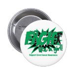 Liver Cancer POW Style Fight Like A Girl buttons