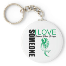 Liver Cancer Someone I Love Earned Their Wings Key Chain