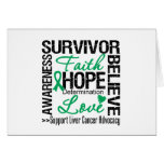 Liver Cancer Survivors Motto Cards