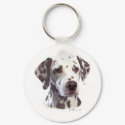 Liver Dalmatian keyring keychains by kcpetcollectables Liver Dalmatian keyring keychains