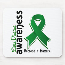 Liver Disease Awareness 5 Mousepad